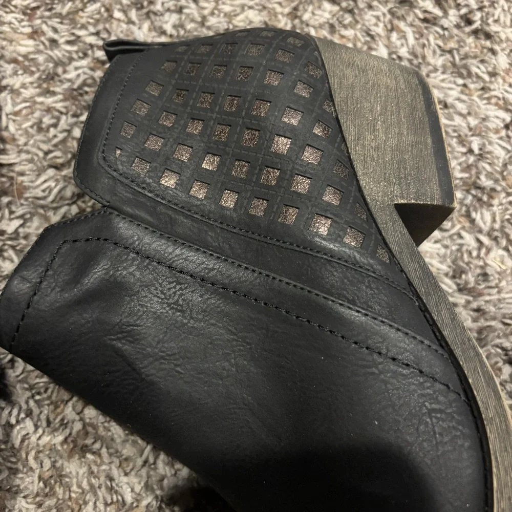 Maurice’s Black Ankle Boots